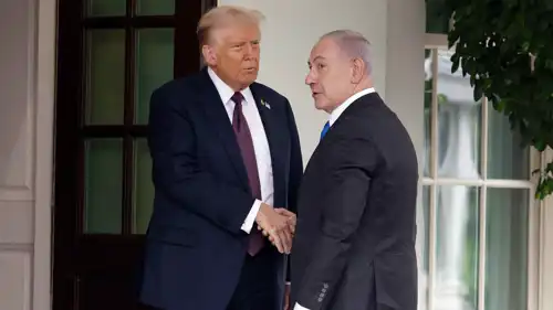 ترامب ونتنياهو في لقاء سابق