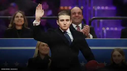 بارون ترامب يتصدر المشهد بعد إنقاذ حياة صديقته