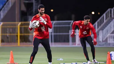 محمد الشناوي ومصطفى شوبير