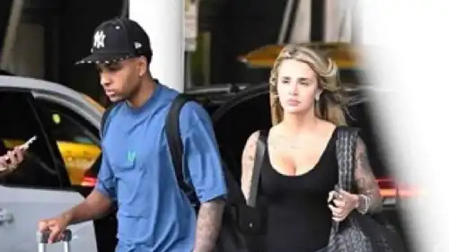 رودريغو وصديقته برونا روتا