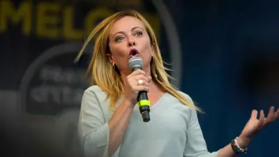 رئيسة الوزراء الإيطالية جورجيا ميلوني