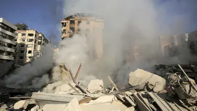 آثار غارات إسرائيلية سابقة على لبنان