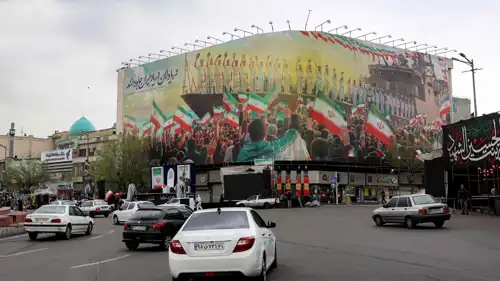 وسط العاصمة الإيرانية طهران