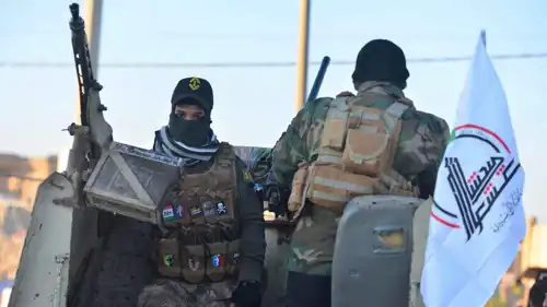 عناصر من ميليشيات الحشد الشعبي