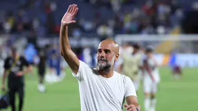 بيب غوارديولا مدرب مانشستر سيتي الإنجليزي