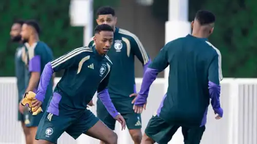 تدريبات المنتخب السعودي