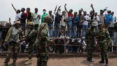 مقاتلون من "إم 23" في غوما