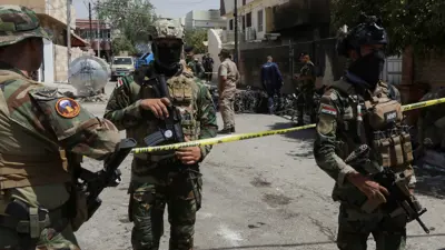 عناصر من الأمن العراقي