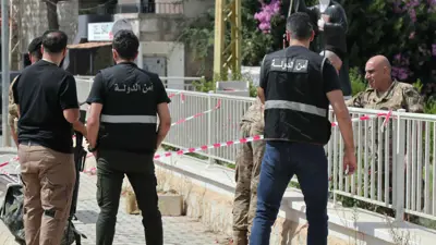 أفراد من الأمن اللبناني