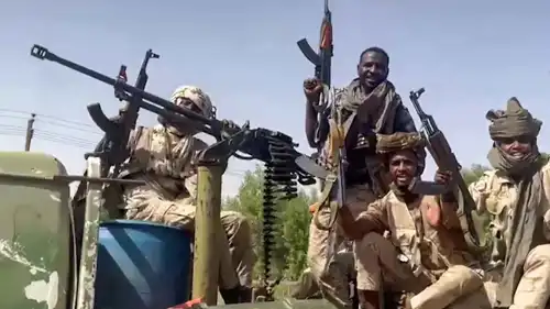 جنود من قوات الدعم السريع 