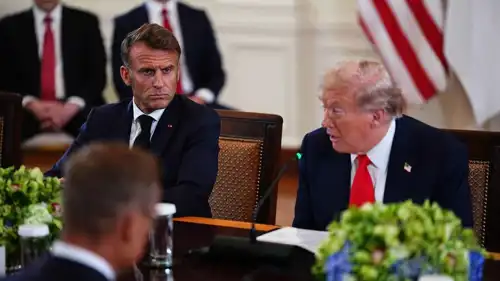 ترامب وماكرون