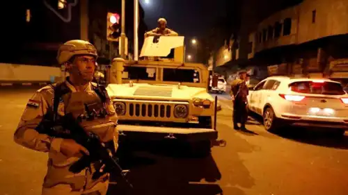 عناصر من الأمن العراقي 