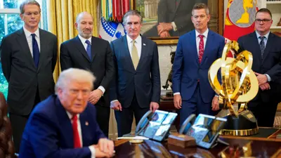 ترامب وأركان إدارته