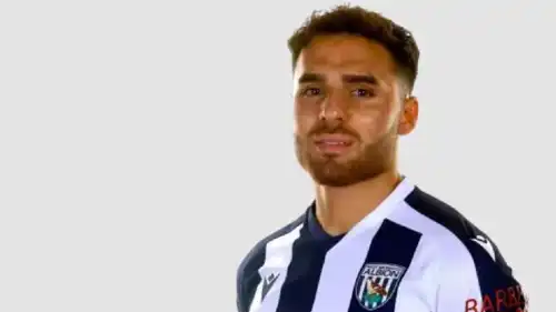 تامر بني عودة مهاجم وست بروميتش