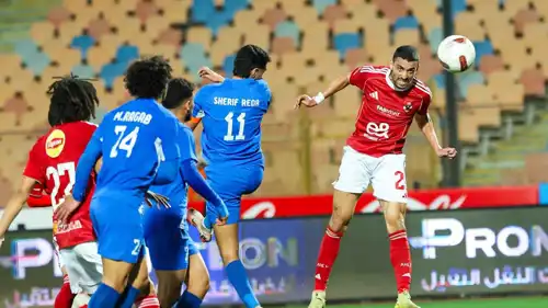 مباراة الأهلي وسموحة في الدوري المصري