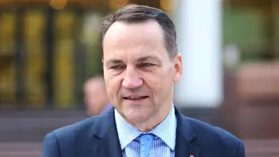 وزير الخارجية البولندي رادوسلاف سيكورسكي