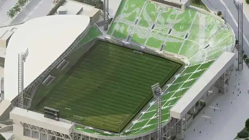 تصميم ملعب جامعة الإمام