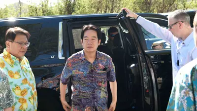 الرئيس التايواني يصل إلى هاواي