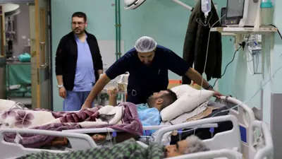 المرضى والجرحى في غزة