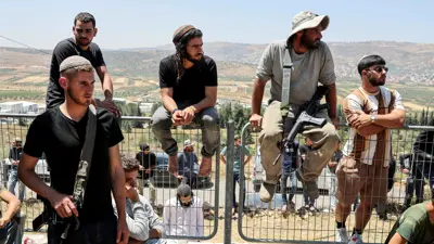 مستوطنون في الضفة الغربية