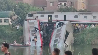 صورة لحادث التصادم