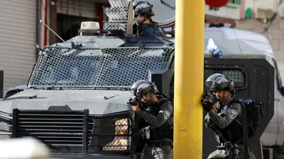 القوات الإسرائيلية في الضفة الغربية