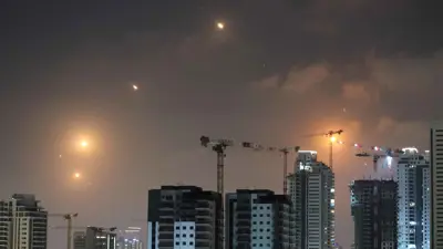 صواريخ فوق نتانيا الإسرائيلية