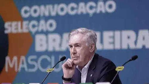 كارلو أنشيلوتي مدرب منتخب البرازيل