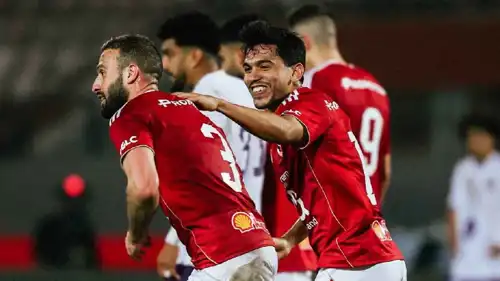 لاعبو الأهلي المصري