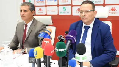 جمال الحيمودي (يمين) ومراد بن حمزة رئيس لجنة التعيينات