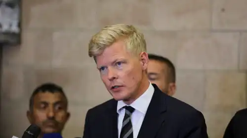 المبعوث الأممي إلى اليمن هانس غروندبرغ