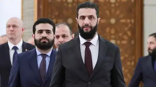 أحمد الشرع وأنس خطاب