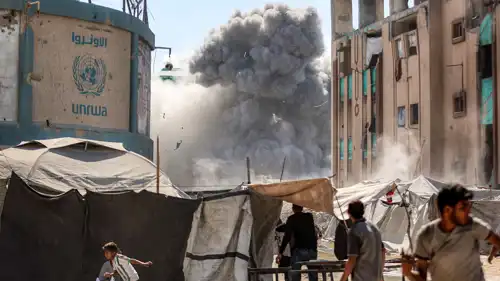 مشهد من غزة