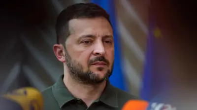 الرئيس الأوكراني فولوديمير زيلينسكي