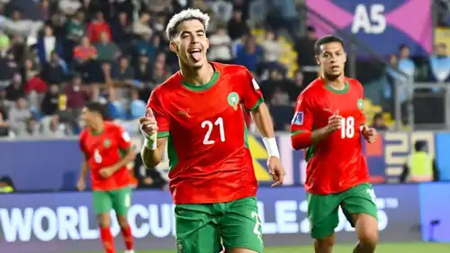 ياسر الزابيري نجم منتخب المغرب للشباب