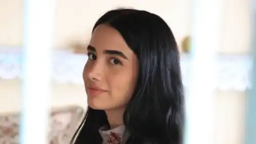 الفنانة العراقية أميمة جواد الشكرجي في مسلسل "حمدية"