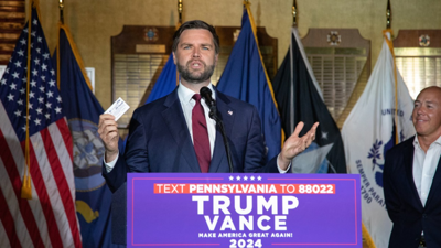 السيناتور الأمريكي والمرشح الجمهوري لمنصب نائب الرئيس جيه دي فانس