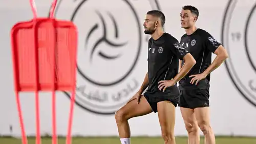 تدريبات فريق الشباب السعودي