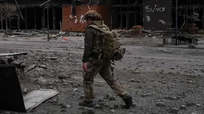 جندي أوكراني في دونيتسك