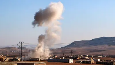 اشتباكات سابقة قرب منبج