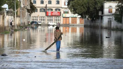 الفيضانات في صنعاء