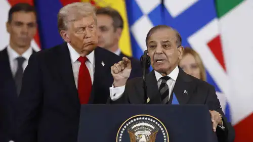 ترامب وشهباز شريف