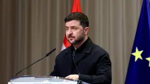 الرئيس الأوكراني فولوديمير زيلينسكي