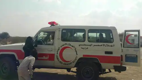 سيارة إسعاف في اليمن