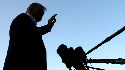 الرئيس الأمريكي دونالد ترامب