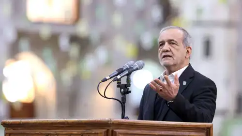 الرئيس الإيراني مسعود بزشكيان