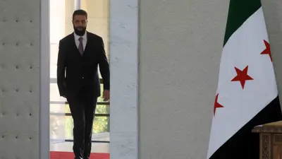  الرئيس السوري الانتقالي أحمد الشرع