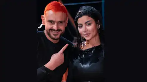 رامز جلال وكارولين عزمي