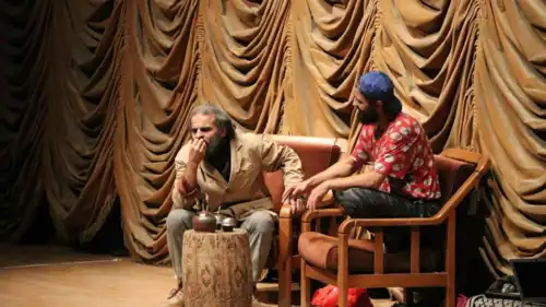 مشهد من المسرحية 