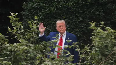 الرئيس الأمريكي دونالد ترامب